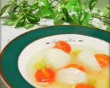 蕪とトマトのほっこり♥スープ作り方5写真