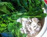 常夜鍋☆ほうれん草と豚コマ☆安くて簡単！作り方3写真