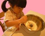 お月見にも*ヘルシーやわやわ豆腐だんご♪作り方1写真