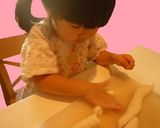 お月見にも*ヘルシーやわやわ豆腐だんご♪作り方3写真
