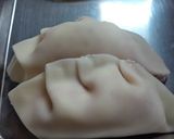 レタスも葱もモリモリ湯豆腐みたいな水餃子作り方4写真