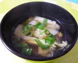 ☆筍と白菜のしょうゆ仕立ての汁物☆作り方10写真