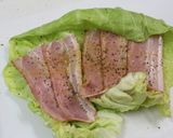 レンジで♪ベーコンロールキャベツ。作り方1写真