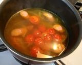 簡単‼ミニトマトの洋風スープ作り方2写真