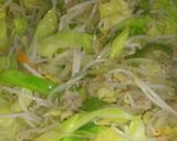 挽き肉の野菜たっぷりオムレツ作り方2写真