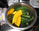 野菜と豆腐とエビはんぺんの揚げだし☆作り方1写真