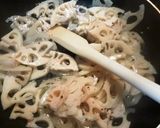 レンコンとビーフンの南国味噌炒め作り方2写真