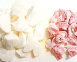 豚肉と長芋のホクホク味噌炒め作り方1写真