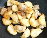 豚肉と長芋のホクホク味噌炒め作り方3写真