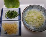 たらこの煮つけ・薬味添え作り方3写真