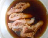 たらこの煮つけ・薬味添え作り方5写真