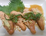 たらこの煮つけ・薬味添え作り方10写真