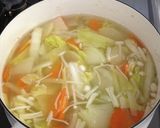 中華風野菜スープ作り方5写真