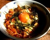 簡単ランチ！キャベツの甘辛丼作り方4写真