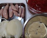 ♬カブとキャベツのトマトスープパスタ♬作り方1写真