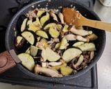 ひき肉ガッツリ！濃厚ナスのポロネーゼ作り方6写真