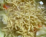 電子レンジ　マルちゃん正麺味噌の牛乳アレンジ作り方5写真