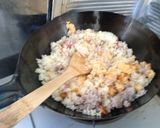 中華鍋で！本格炒飯！作り方3写真