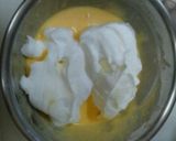ふわふわ簡単豆乳シフォンケーキ作り方4写真