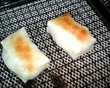 お正月の残った甘味を添えて焼き餅のお汁粉作り方4写真