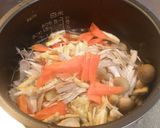 食物繊維タップリ、簡単、炊き込み御飯。作り方3写真