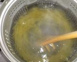 ホットミルクソースの明太子パスタ作り方4写真