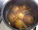 中華風豚ミンチ煮込みハンバーグ作り方4写真