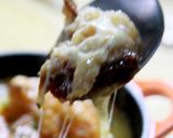 パンでグラタンスープ作り方14写真