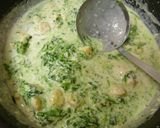 ☆エビ入りホウレン草のクリームパスタ☆作り方20写真