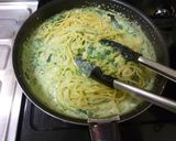 ☆エビ入りホウレン草のクリームパスタ☆作り方25写真
