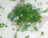 土鍋使用！豆乳で優しい鶏肉と卵の親子お粥作り方11写真