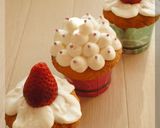 * バニラ ❤ カップシフォンケーキ♪作り方10写真