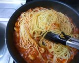 簡単☆エビのトマトソーススパゲッティ☆作り方12写真