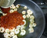 簡単☆エビのトマトソーススパゲッティ☆作り方5写真