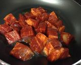 韓国家庭料理❀豚ばら肉の甘辛炒め作り方4写真