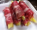 肉巻きポテト作り方3写真