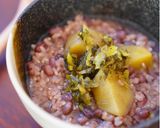 小豆と薩摩芋の玄米粥作り方7写真