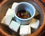 簡単なおつまみ！肉そぼろのピリ辛湯豆腐作り方2写真