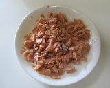 和えるだけ～鮭といくらのクリームパスタ作り方1写真