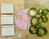 フライパンde餅ピザ作り方1写真