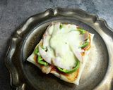 フライパンde餅ピザ作り方4写真
