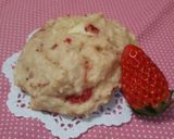HM☆春色☆苺ミルクスコーン♪作り方5写真