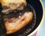 豚バラかたまり肉の照り焼き丼作り方4写真