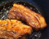豚バラかたまり肉の照り焼き丼作り方5写真