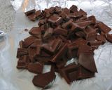 ♡オ茶レなハートのチョコパン♡作り方1写真