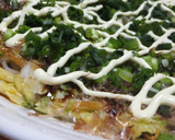 キャベツとちくわの卵焼き☆お好み焼き風作り方7写真