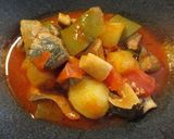 *鯖と野菜のトマト煮込みで美人を目指せ*作り方7写真