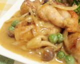 ➏ホットミルクで簡単☆チキンクリーム煮➏作り方6写真