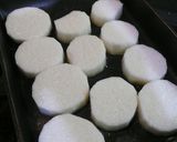 ズボラで簡単！長いもの海苔チーズ焼き作り方1写真
