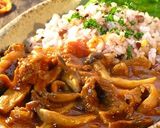 ■手作り！牛肉ときのこのハヤシカレー■作り方7写真